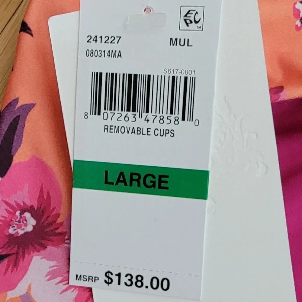 Becca Virtue In Full Bloom Arabella Floral Print One Shoulder One Piece … - Picture 13 of 14